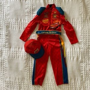 Cars Lightning Mcqueen Classic Toddler Costume 3T-4T